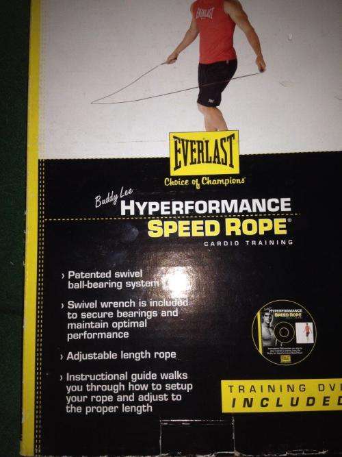 Everlast - Buddy Lee Hyperformance Speed Rope Training DVD Included