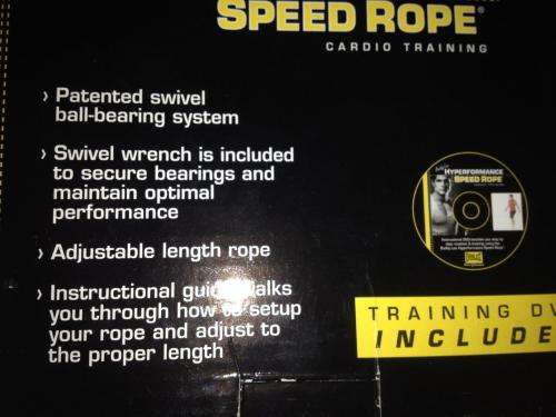 Everlast - Buddy Lee Hyperformance Speed Rope Training DVD Included