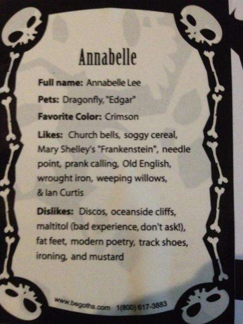 Begoths - Annabelle - Series 5 12" 2006 Bleeding Edge