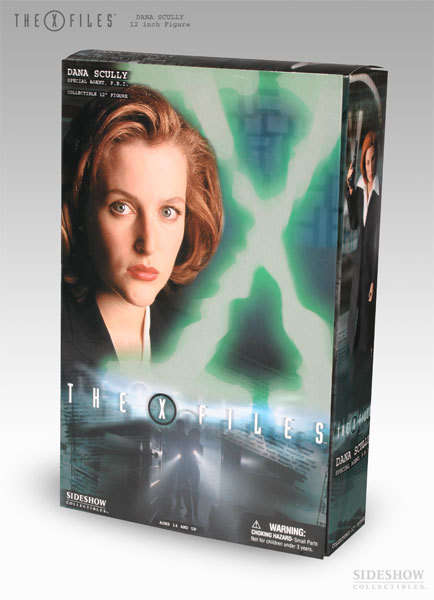 Sideshow Collectibles - X-Files Dana Scully 12 inch 1/6 scale action figure (NOS)