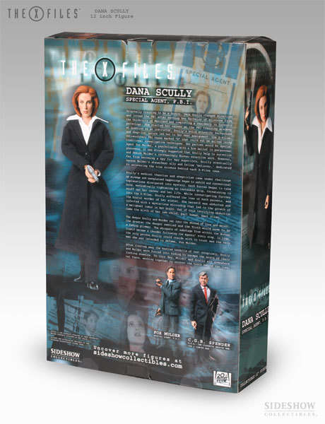 Sideshow Collectibles - X-Files Dana Scully 12 inch 1/6 scale action figure (NOS)