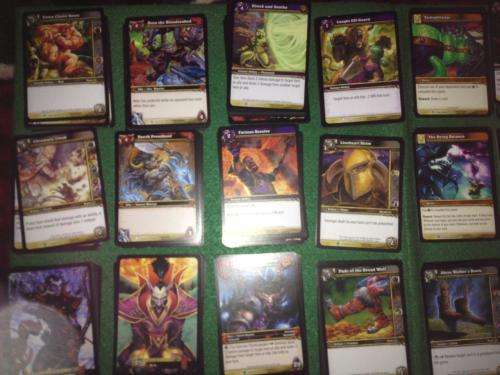 Job Lot: World of Warcraft Trading Cards (315 cards)