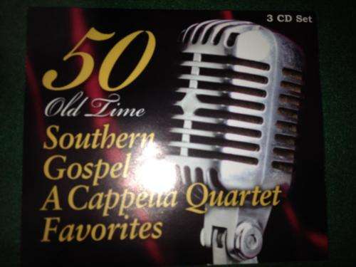 CD - 50 Old Time Southern Gospel A Cappella Quartet Favorites (3cd)