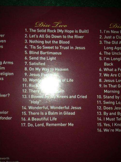 CD - 50 Old Time Southern Gospel A Cappella Quartet Favorites (3cd)