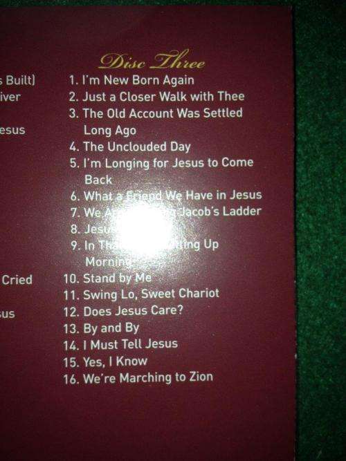 CD - 50 Old Time Southern Gospel A Cappella Quartet Favorites (3cd)