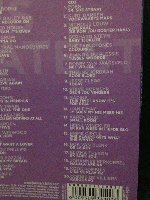 CD - Life's Greatest Hits - 94.2 Jacaranda (3cd)