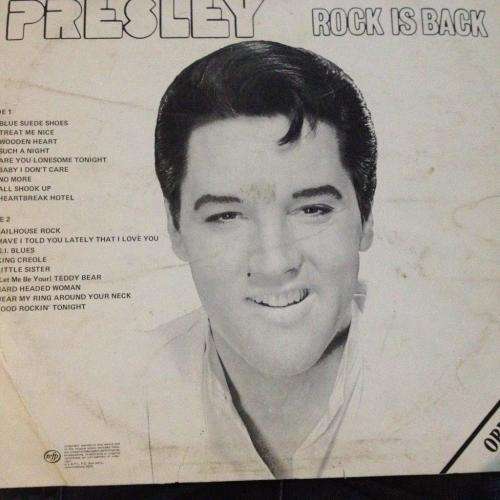 LP - Elvis Presley - Rock is Back