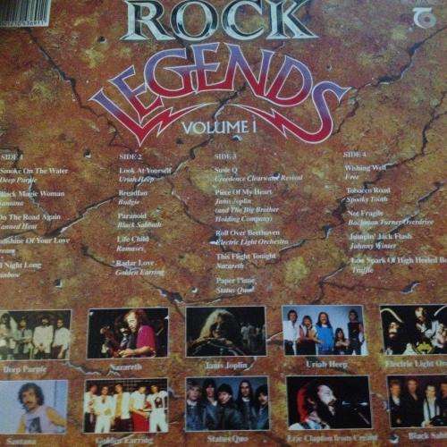 LP - Various Artists - Rock Legends Volume 1 (2LP)