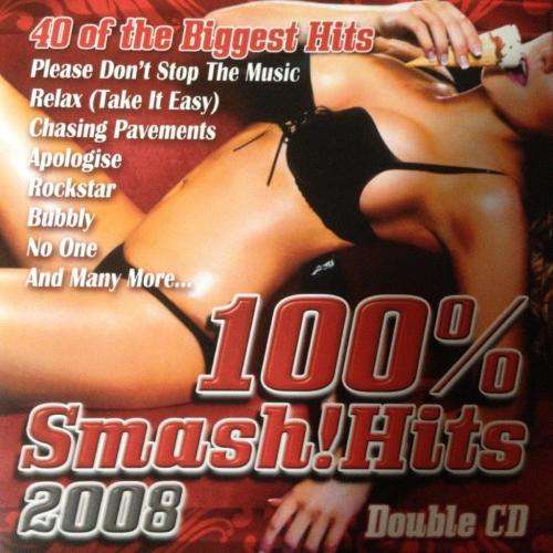 CD - 100% Smash! Hits 2008 (2cd)