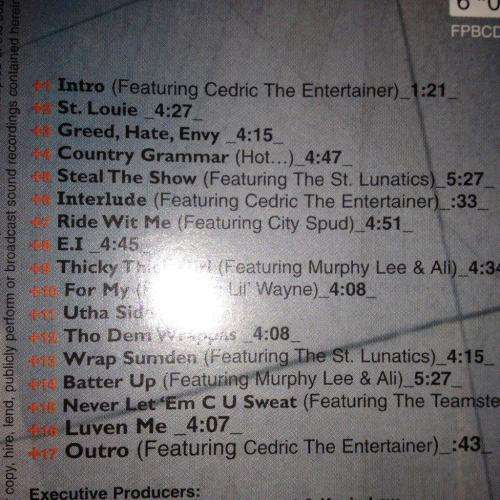 CD - Nelly - Country Grammar