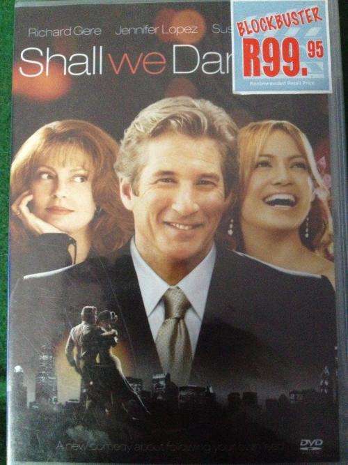 DVD - Shall We Dance - Gere - Lopez (New Sealed)