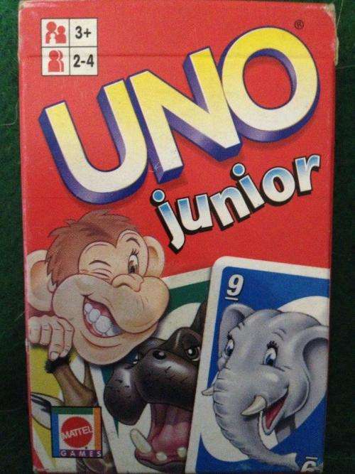 Uno junior Playing Cards - Mattel 2002 (NOS)