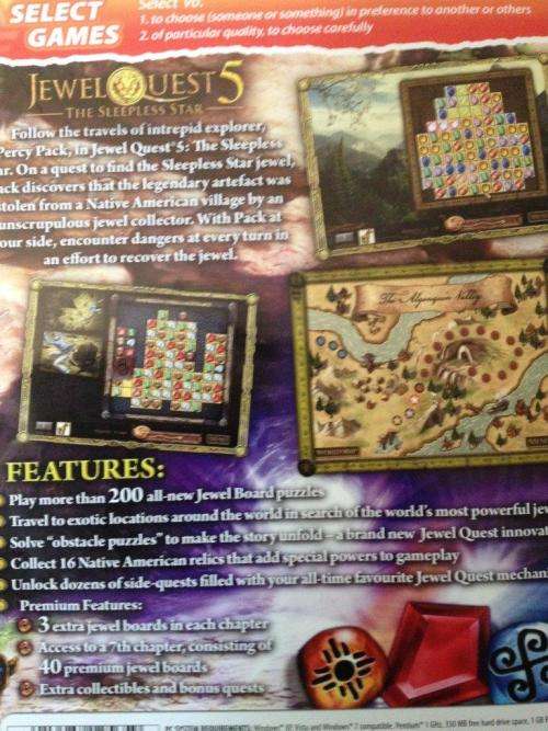 PC - Jewel Quest 5 - The Sleepless Star - Hidden object Game