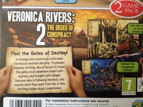 PC - The Hidden Mystery Collectives: Veronica Rivers 1&2 - Hidden object Game