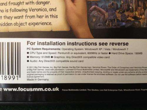 PC - The Hidden Mystery Collectives: Veronica Rivers 1&2 - Hidden object Game