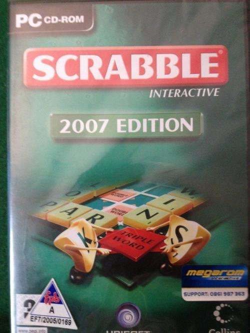 PC - Scrabble Interactive 2007 Edition (New Sealed)