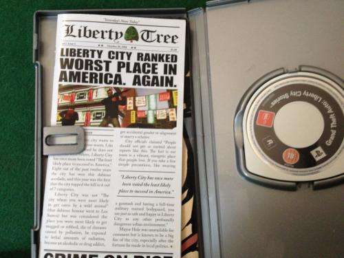 PSP - Grand Theft Auto - Liberty City Stories - Platinum