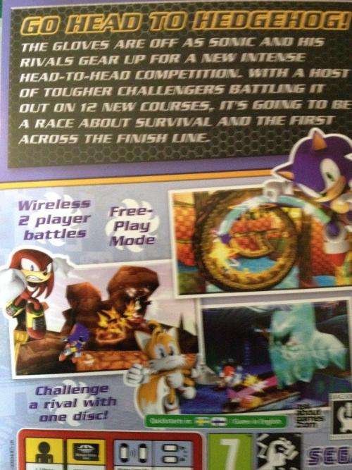 PSP - Sonic Rivals 2