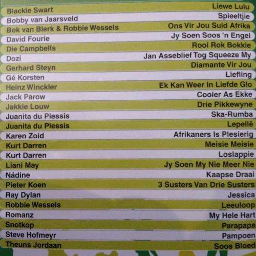 PS2 - Singstar Afrikaanse Treffers