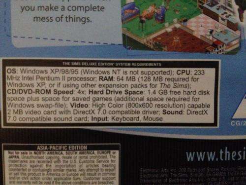 PC - The Sims Deluxe Edition  - Main Game +