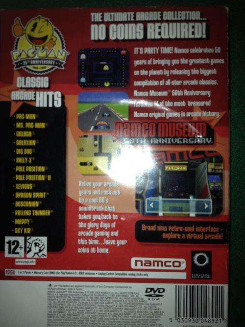 PS2 - Namco Museum 50th Anniversary - Playstation 2
