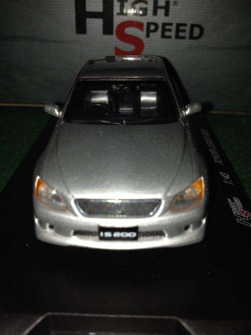 High Speed  - Toyota Lexus IS200  Silver 1:43 Scale (NOS - New old Stock)