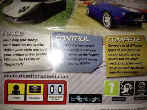 PSP - Need for Speed - Shift