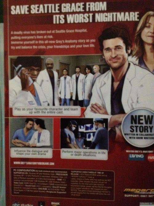 PC - Grey's Anatomy - The Video Game