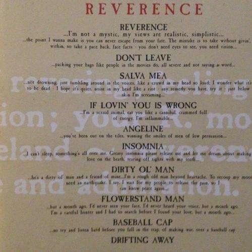 CD - Faithless - Reverence