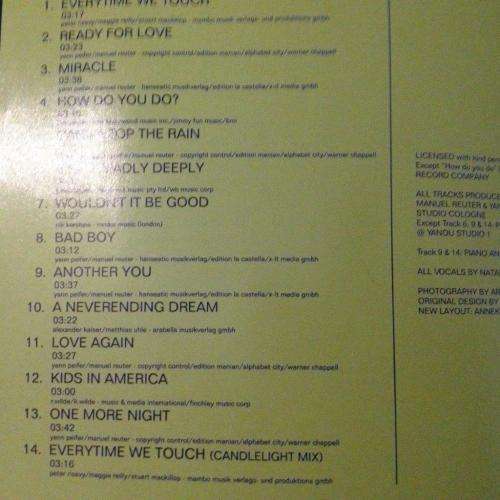 CD - Cascada - Everytime We Touch