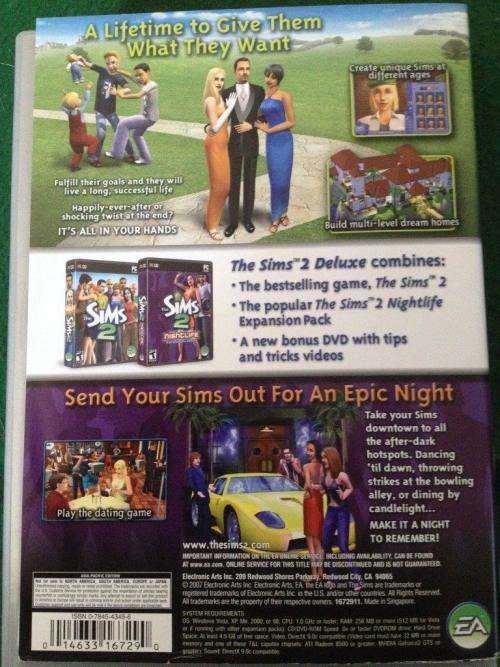 Pc -The Sims 2 - Deluxe