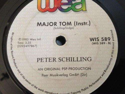 Seven Single - Peter Schilling - Major Tom / Instrumental