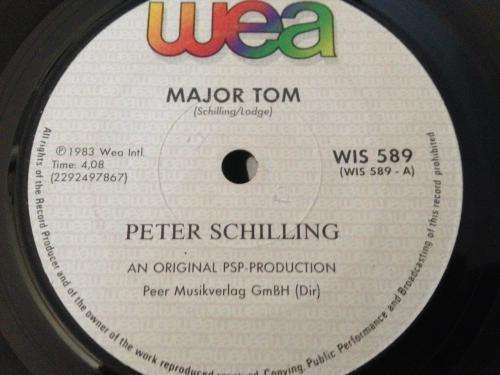 Seven Single - Peter Schilling - Major Tom / Instrumental