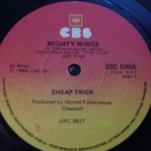 Seven Single - TOP Gun - Cheap Trick / Mighty Wings