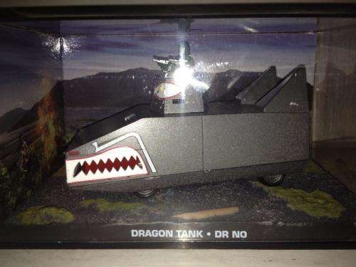 Dragon Tank - Dr No - James Bond Car Collection no84 1:43 Scale Die Cast