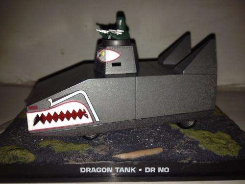 Dragon Tank - Dr No - James Bond Car Collection no84 1:43 Scale Die Cast