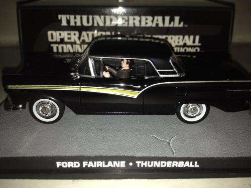 Ford Fairlane - Thunderball - James Bond Car Collection no57 1:43 Scale Die Cast