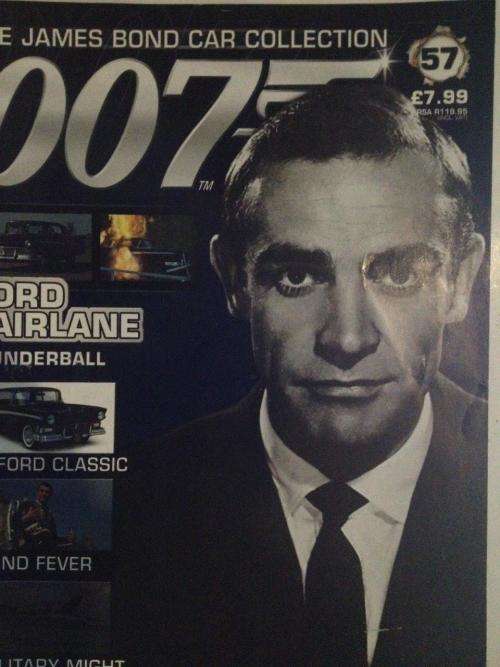 Ford Fairlane - Thunderball - James Bond Car Collection no57 1:43 Scale Die Cast