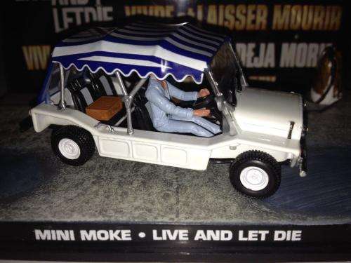 Mini Moke - Live and Let Die - James Bond Car Collection no24 1:43 Scale Die Cast