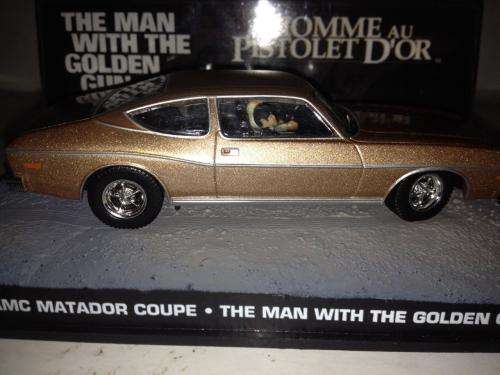 AMC Matador Coupe - The Man With The Golden Gun- James Bond Car Collection no44 1:43 Scale Die Cast