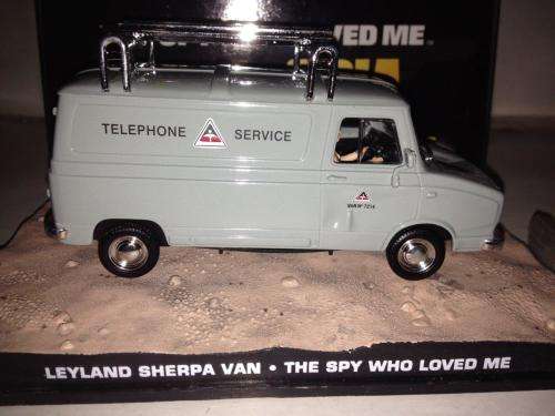 Leyland Sherpa Van - The Spy Who Loved Me - James Bond Car Collection no61 1:43 Scale Die Cast