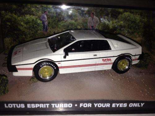 Lotus Espirit Turbo - For Your Eyes Only - James Bond Car Collection no68 1:43 Scale Die Cast