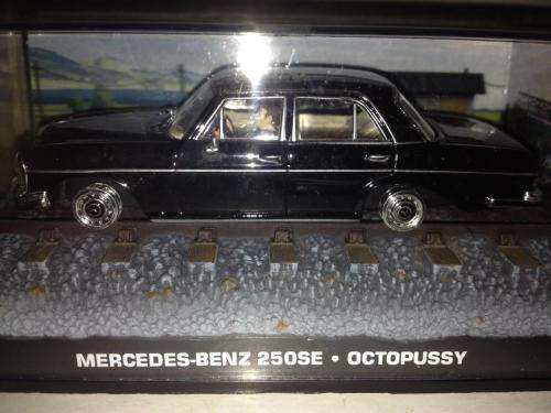 Mercedes-Benz 250SE - Octopussy - James Bond Car Collection no23 1:43 Scale Die Cast
