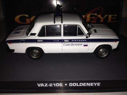 VAZ-2106 - Goldeneye - James Bond Car Collection no113 1:43 Scale Die Cast
