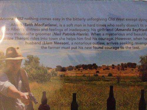 DVD - A Million Ways To Die In The West (New Sealed) Theron