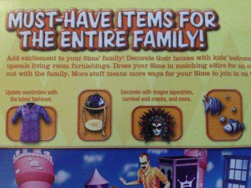 Pc - The Sims 2 - Family Fun Stuff  - PC Game -