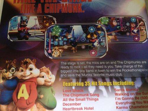 Wii - Alvin and The Chipmunks