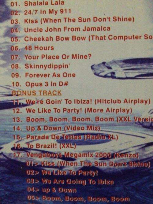 CD - Vengaboys - The Platinum Album