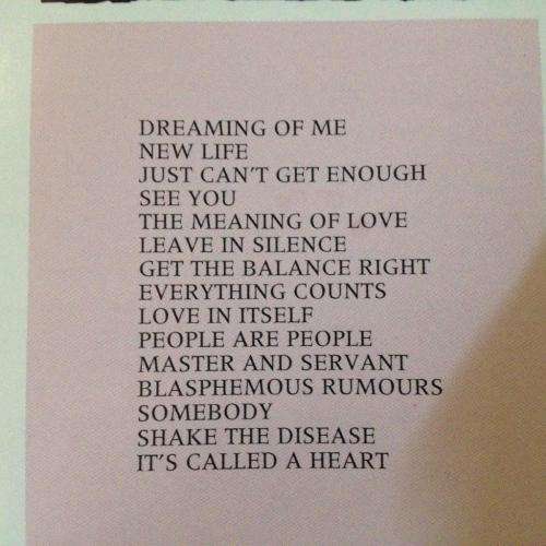 CD - Depeche Mode - The Singles 81 - 85