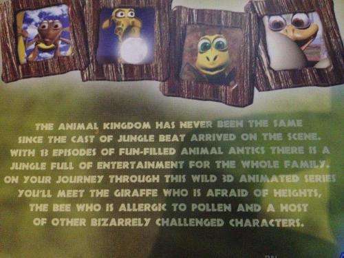 DVD - Jungle Beat - Joing The Mini Safari 13 Episodes